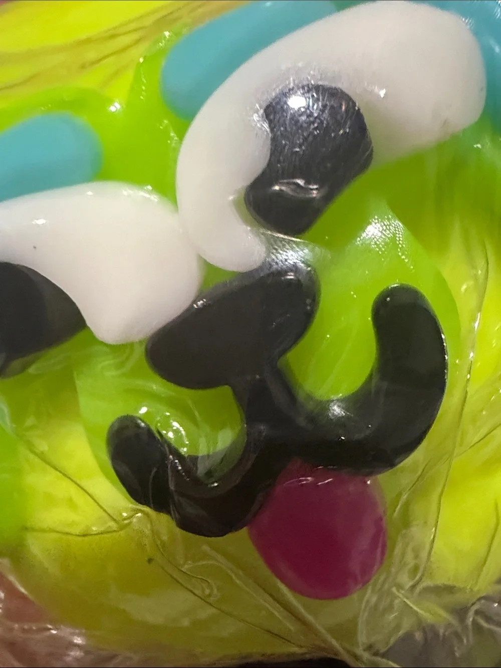 Kids Squishy Toy - Lime Green Puppy Smushers